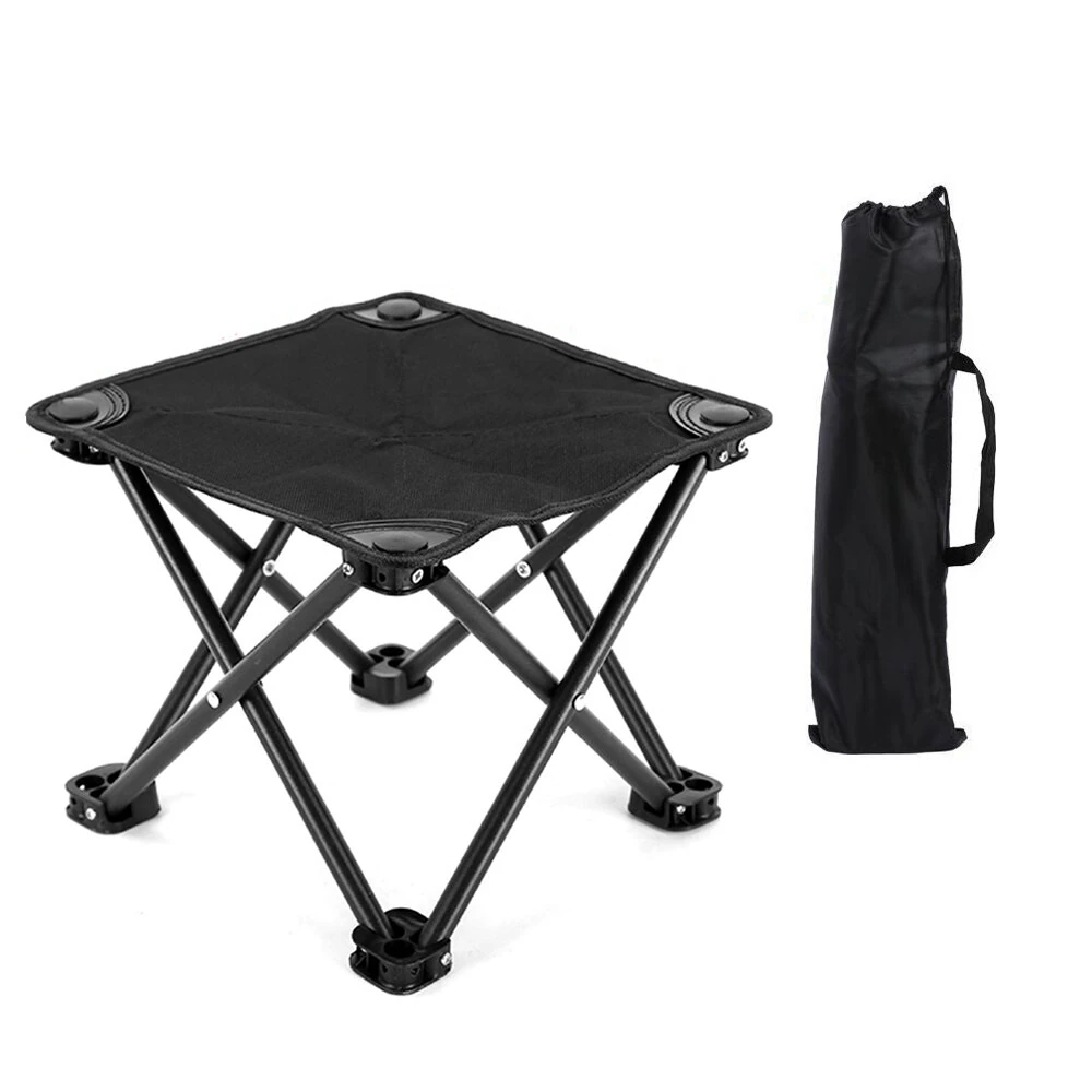 IPRee Portable Camping Folding Chair Footrest Compact Lightweight Travel Foot Rest Stool for Outdoor Park Lawn BBQ with Storage Bag (image for) IPRee Portable Camping Folding Chair Footrest Compact Lightweight Travel Foot Rest Stool for Outdoor Park Lawn BBQ with Storage Bag